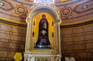 Odessa, Ukrayna, 29 Temmuz 2024 Büyük Şehit ve Şifacılar Katedrali Panteleimon 1876 'da geleneksel Rus tarzında inşa edilmiştir..