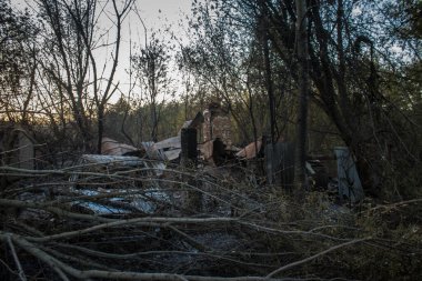 Solonyi Yar, Ukrayna, 18 Eylül 2024 Solonyi Yar şehri. Rusya ile savaş sırasında, Solonyi Yar şehri füzeler tarafından tehdit edildi. Altyapı ve binalar birincil hedeflerdir.