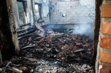 Solonyi Yar, Ukrayna, 18 Eylül 2024 Solonyi Yar şehri. Rusya ile savaş sırasında, Solonyi Yar şehri füzeler tarafından tehdit edildi. Altyapı ve binalar birincil hedeflerdir.