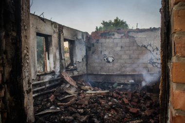 Solonyi Yar, Ukrayna, 18 Eylül 2024 Solonyi Yar şehri. Rusya ile savaş sırasında, Solonyi Yar şehri füzeler tarafından tehdit edildi. Altyapı ve binalar birincil hedeflerdir.