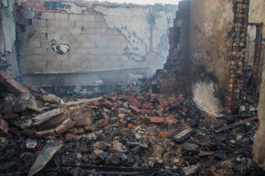 Solonyi Yar, Ukrayna, 18 Eylül 2024 Solonyi Yar şehri. Rusya ile savaş sırasında, Solonyi Yar şehri füzeler tarafından tehdit edildi. Altyapı ve binalar birincil hedeflerdir.