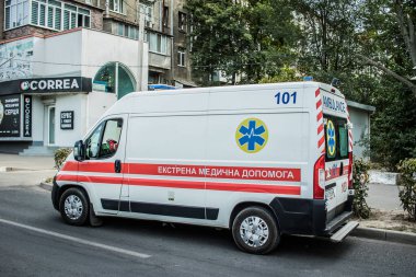 Kharkiv, Ukrayna, 28 Eylül 2024 Kharkiv şehir merkezindeki savaş sırasında Rusya 'nın füzeleri ve sirenleri her gün çalmaktadır.