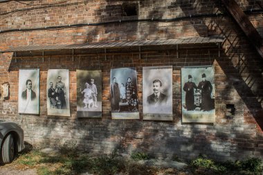 Sumy, Ukrayna, Ekim 04, 2024 Sumy Şehri. Rusya ile savaş sırasında Sumy şehri füzeler tarafından tehdit edildi. Altyapı ve binalar birincil hedeflerdir.