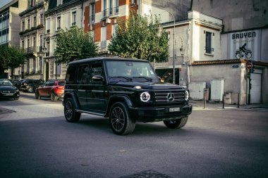 Reims, Fransa, 26 Ekim 2024 Reims, Fransa 'nın kuzeydoğusunda bir şehir ve en kalabalık 12 şehir. Modern ve antik mimari şehir merkezinin sokaklarını oluşturur..