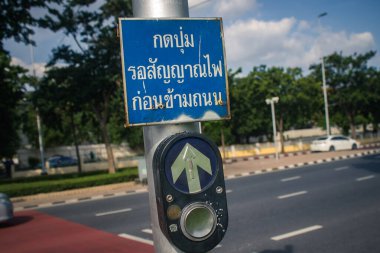 Bangkok, Tayland, 26 Kasım 2024 Cityscape ve Tayland 'ın başkenti Bangkok sokakları. Canlı sokak hayatı, zengin kültür mirası, hareketli pazarları ve nefis mutfağıyla ünlüdür..