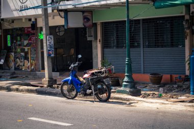 Bangkok, Tayland, 26 Kasım 2024 Cityscape ve Tayland 'ın başkenti Bangkok sokakları. Canlı sokak hayatı, zengin kültür mirası, hareketli pazarları ve nefis mutfağıyla ünlüdür..