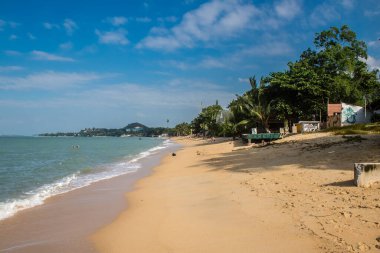 Koh Samui, Tayland, 5 Aralık 2024 Koh Samui plajları Tayland 'ın en güzel plajları arasındadır. Plajlar gelişmemiş ve vahşi ve bozulmamış karakterlerini koruyorlar..