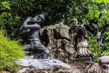 Bangkok, Tayland, 12 Aralık 2024 Wat Pho mimarisi, Phra Nakhon Bölgesi 'nde bir Budist tapınak kompleksi. Rattanakosin Adası 'nda, Büyük Saray' ın tam güneyinde..
