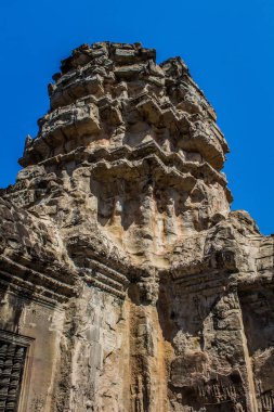 Siem hasadı, Kamboçya, 14 Ocak 2025 Angkor Wat tapınağının mimarisi, antik Khmer başkenti Angkor 'da yer alan bir Hindu-Budist tapınak kompleksi, aslında 1150 yılında inşa edilmiştir..