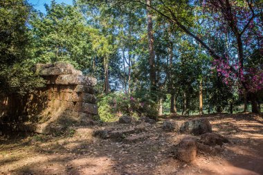 Siem hasadı, Kamboçya, 14 Ocak 2025 Angkor Wat tapınağının mimarisi, antik Khmer başkenti Angkor 'da yer alan bir Hindu-Budist tapınak kompleksi, aslında 1150 yılında inşa edilmiştir..