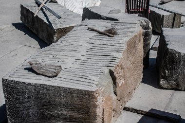 Siem hasadı, Kamboçya, 14 Ocak 2025 Antik Khmer başkenti Angkor 'da bulunan bir Hindu-Budist tapınak kompleksi Angkor Wat tapınağında restorasyon ilk olarak 1150 yılında inşa edilmiştir..