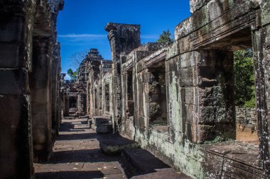 Siem hasadı, Kamboçya, 21 Ocak 2025 Banteay Kdei tapınağının Angkor Wat kompleksindeki mimarisi, antik Khmer başkenti Angkor 'da yer alan bir Hindu-Budist.