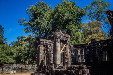 Siem hasadı, Kamboçya, 21 Ocak 2025 Banteay Kdei tapınağının Angkor Wat kompleksindeki mimarisi, antik Khmer başkenti Angkor 'da yer alan bir Hindu-Budist.