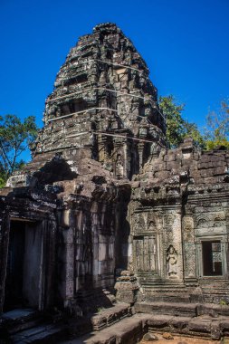 Siem hasadı, Kamboçya, 21 Ocak 2025 Banteay Kdei tapınağının Angkor Wat kompleksindeki mimarisi, antik Khmer başkenti Angkor 'da yer alan bir Hindu-Budist.