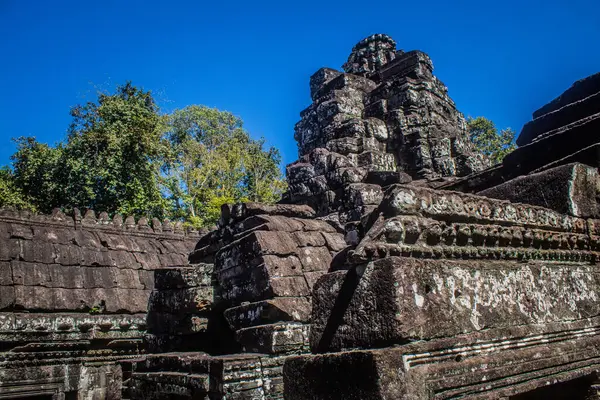 Siem hasadı, Kamboçya, 21 Ocak 2025 Banteay Kdei tapınağının Angkor Wat kompleksindeki mimarisi, antik Khmer başkenti Angkor 'da yer alan bir Hindu-Budist.