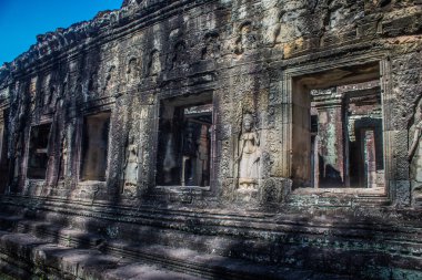 Siem hasadı, Kamboçya, 21 Ocak 2025 Banteay Kdei tapınağının Angkor Wat kompleksindeki mimarisi, antik Khmer başkenti Angkor 'da yer alan bir Hindu-Budist.