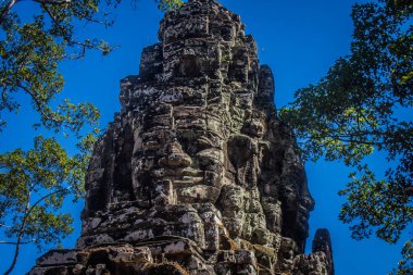 Siem hasadı, Kamboçya, 21 Ocak 2025 Banteay Kdei tapınağının Angkor Wat kompleksindeki mimarisi, antik Khmer başkenti Angkor 'da yer alan bir Hindu-Budist.