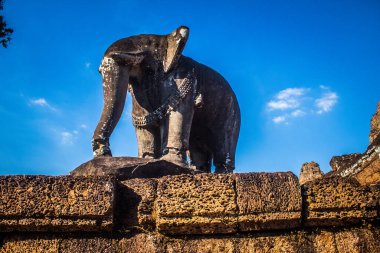 Siem hasadı, Kamboçya, 21 Ocak 2025 Pre Rup tapınağının Angkor Wat kompleksindeki mimarisi, antik Khmer başkenti Angkor 'da bulunan bir Hindu-Budist yerleşimi, aslında 1150 yılında inşa edilmiştir..
