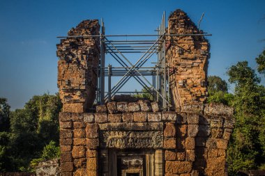 Siem hasadı, Kamboçya, 21 Ocak 2025 Pre Rup tapınağının Angkor Wat kompleksindeki mimarisi, antik Khmer başkenti Angkor 'da bulunan bir Hindu-Budist yerleşimi, aslında 1150 yılında inşa edilmiştir..