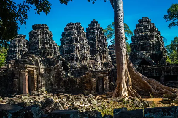 Siem hasadı, Kamboçya, 21 Ocak 2025 Banteay Kdei tapınağının Angkor Wat kompleksindeki mimarisi, antik Khmer başkenti Angkor 'da yer alan bir Hindu-Budist.
