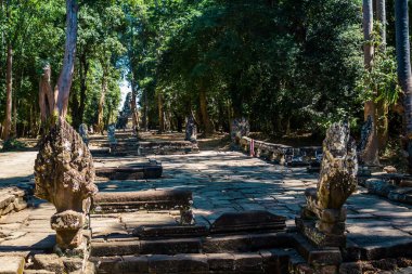 Siem hasadı, Kamboçya, 21 Ocak 2025 Banteay Kdei tapınağının Angkor Wat kompleksindeki mimarisi, antik Khmer başkenti Angkor 'da yer alan bir Hindu-Budist.