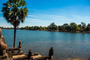 Siem hasadı, Kamboçya, 21 Ocak 2025 Banteay Kdei tapınağının Angkor Wat kompleksindeki mimarisi, antik Khmer başkenti Angkor 'da yer alan bir Hindu-Budist.