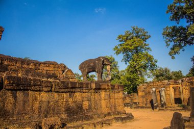 Siem hasadı, Kamboçya, 21 Ocak 2025 Pre Rup tapınağının Angkor Wat kompleksindeki mimarisi, antik Khmer başkenti Angkor 'da bulunan bir Hindu-Budist yerleşimi, aslında 1150 yılında inşa edilmiştir..