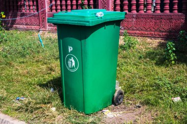 Siem Reap, Kamboçya, 25 Ocak 2025 Şehir ve Siem Reap sokakları. Angkor Wat kompleksi, hareketli pazarları, hareketli sokak hayatı ve nefis mutfağıyla ünlü.