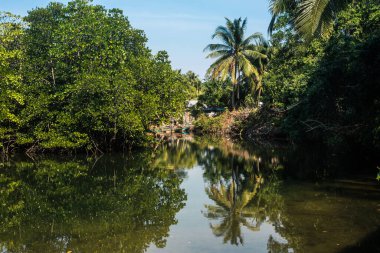 Preak Svay, Koh Rong Adası, Kamboçya, 30 Ocak 2025 Daily Life adanın kuzeyinde bulunan otantik yüzen bir Khmer balıkçı köyünde. Nüfusun ana faaliyeti balıkçılıktır..