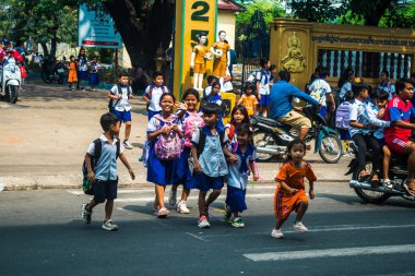 Sihanoukville, Kamboçya, 3 Şubat 2025 Sihanoukville, Kamboçya 'da bir sahil şehri. Zengin kültürel mirası, hareketli pazarı ve hareketli sokak hayatı ile ünlüdür..