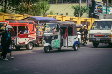 Sihanoukville, Kamboçya, 3 Şubat 2025 Sihanoukville, Kamboçya 'nın kıyı kenti. Zengin kültürel mirası, hareketli pazarı ve hareketli sokak hayatı ile ünlüdür..