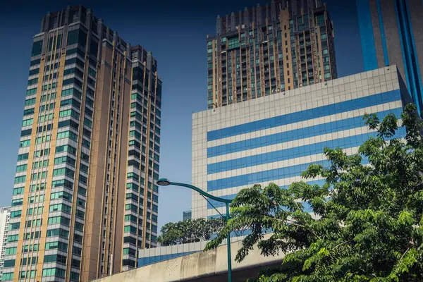 Bangkok, Tayland, 4 Mart 2025. Bangkok şehri, Tayland 'ın başkenti. Canlı sokak hayatı, zengin kültür mirası, hareketli pazarları ve lezzetli mutfağıyla ünlüdür..