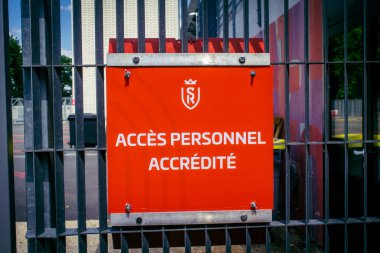 Reims, Fransa, 15 Mayıs 2025 'te Stade Auguste Delaune, Reims' de 1935 'te inşa edilen çok amaçlı bir stadyumdur. Daha çok futbol maçlarında ve Stade Reims 'in ev sahibi maçlarında kullanılır..