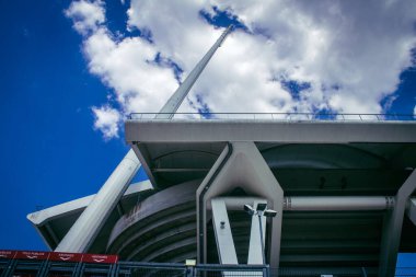 Reims, Fransa, 15 Mayıs 2025 'te Stade Auguste Delaune, Reims' de 1935 'te inşa edilen çok amaçlı bir stadyumdur. Daha çok futbol maçlarında ve Stade Reims 'in ev sahibi maçlarında kullanılır..