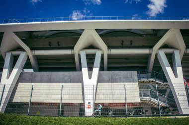 Reims, Fransa, 15 Mayıs 2025 'te Stade Auguste Delaune, Reims' de 1935 'te inşa edilen çok amaçlı bir stadyumdur. Daha çok futbol maçlarında ve Stade Reims 'in ev sahibi maçlarında kullanılır..