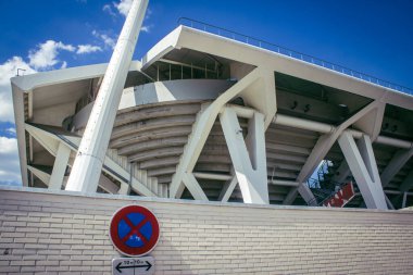Reims, Fransa, 15 Mayıs 2025 'te Stade Auguste Delaune, Reims' de 1935 'te inşa edilen çok amaçlı bir stadyumdur. Daha çok futbol maçlarında ve Stade Reims 'in ev sahibi maçlarında kullanılır..