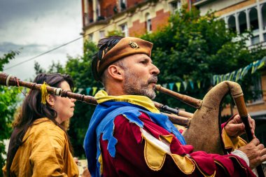 Reims, Fransa, 31 Mayıs 2025 Eğlence, Jean d 'Arc önderliğindeki Charles VII' nin taç giyme töreninde 17 Temmuz 1429 'da Reims' de gerçekleşti..