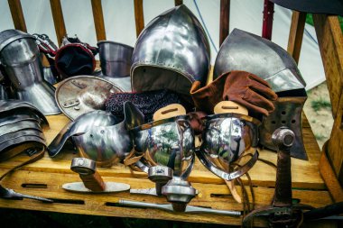 Reims, Fransa, 31 Mayıs 2025 Eğlence, Jean d 'Arc önderliğindeki Charles VII' nin taç giyme töreninde 17 Temmuz 1429 'da Reims' de gerçekleşti..