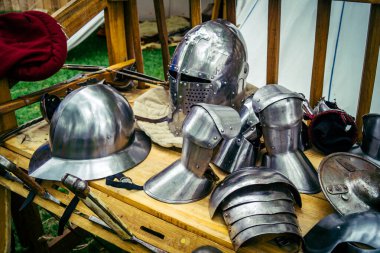 Reims, Fransa, 31 Mayıs 2025 Eğlence, Jean d 'Arc önderliğindeki Charles VII' nin taç giyme töreninde 17 Temmuz 1429 'da Reims' de gerçekleşti..