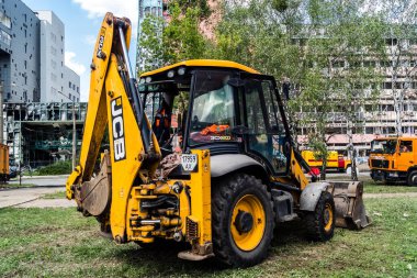 Kharkiv, Ukrayna, 26 Temmuz 2025 Rusya Kharkiv 'deki bir yerleşim yerini güdümlü hava bombasıyla bombaladı. Bina hasar gördü. Siviller Rus saldırılarının başlıca hedefleri..