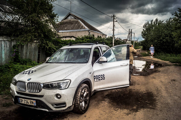 Донбасс, Украина, 31 июля 2025 года Военные репортажи имеют важное значение, они информируют мир об актах войны, совершенных против гражданского населения русскими захватчиками.