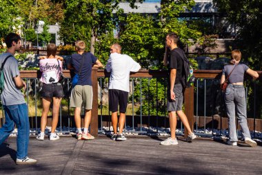 Kharkiv, Ukrayna, 29 Ağustos 2025 Kharkiv Hayvanat Bahçesi, 1895 'te kurulan bir hayvanat bahçesi. Savaşa ve Kharkiv şehrine saldırı riskine rağmen burası hala açık..