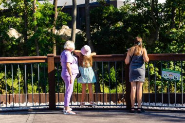 Kharkiv, Ukrayna, 29 Ağustos 2025 Kharkiv Hayvanat Bahçesi, 1895 'te kurulan bir hayvanat bahçesi. Savaşa ve Kharkiv şehrine saldırı riskine rağmen burası hala açık..