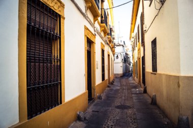 Cordoba, Spain, October 2, 2025 Streets and cityscape of the historic district in downtown Cordoba. It was founded in 1613 by the Jesuit Order. Because of this, Cordoba earned the nickname La Docta.