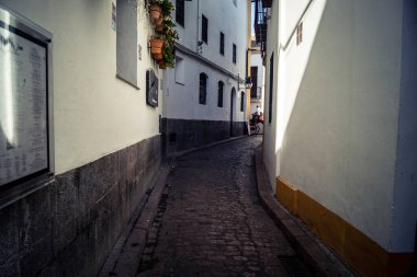 Cordoba, Spain, October 2, 2025 Streets and cityscape of the historic district in downtown Cordoba. It was founded in 1613 by the Jesuit Order. Because of this, Cordoba earned the nickname La Docta.