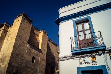 Cordoba, Spain, October 2, 2025 Streets and cityscape of the historic district in downtown Cordoba. It was founded in 1613 by the Jesuit Order. Because of this, Cordoba earned the nickname La Docta.