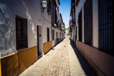 Cordoba, Spain, October 2, 2025 Streets and cityscape of the historic district in downtown Cordoba. It was founded in 1613 by the Jesuit Order. Because of this, Cordoba earned the nickname La Docta.