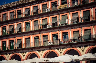 Cordoba, Spain, October 2, 2025 Streets and cityscape of the historic district in downtown Cordoba. It was founded in 1613 by the Jesuit Order. Because of this, Cordoba earned the nickname La Docta.