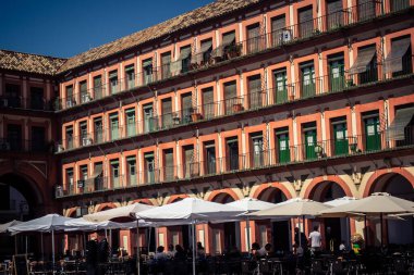 Cordoba, Spain, October 2, 2025 Streets and cityscape of the historic district in downtown Cordoba. It was founded in 1613 by the Jesuit Order. Because of this, Cordoba earned the nickname La Docta.