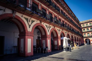Cordoba, Spain, October 2, 2025 Streets and cityscape of the historic district in downtown Cordoba. It was founded in 1613 by the Jesuit Order. Because of this, Cordoba earned the nickname La Docta.